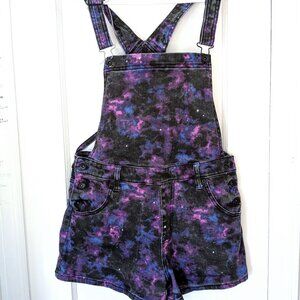 Outer Space Supernova Planetary Nebula Overall Shorts